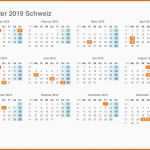 Außergewöhnlich Kalender Vorlage 2019 Der Beste Kalender 2019 Schweiz