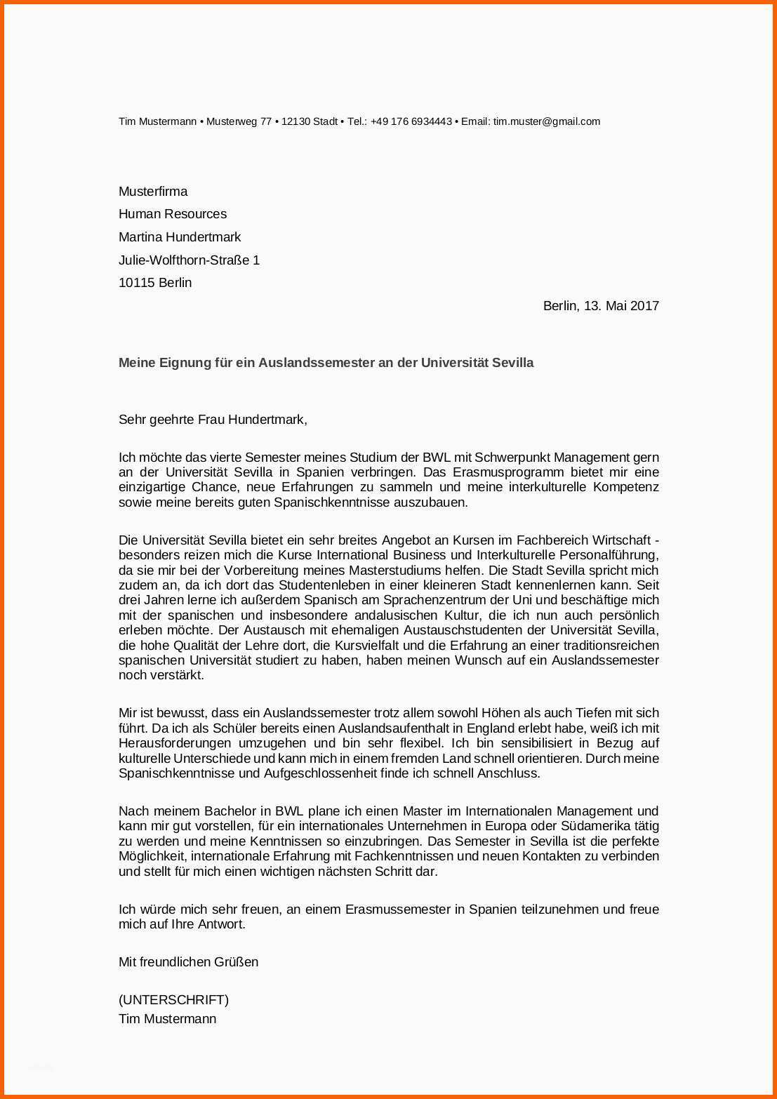 Außergewöhnlich Motivationsschreiben Vorlagen Tipps & Beispiele Für 2019