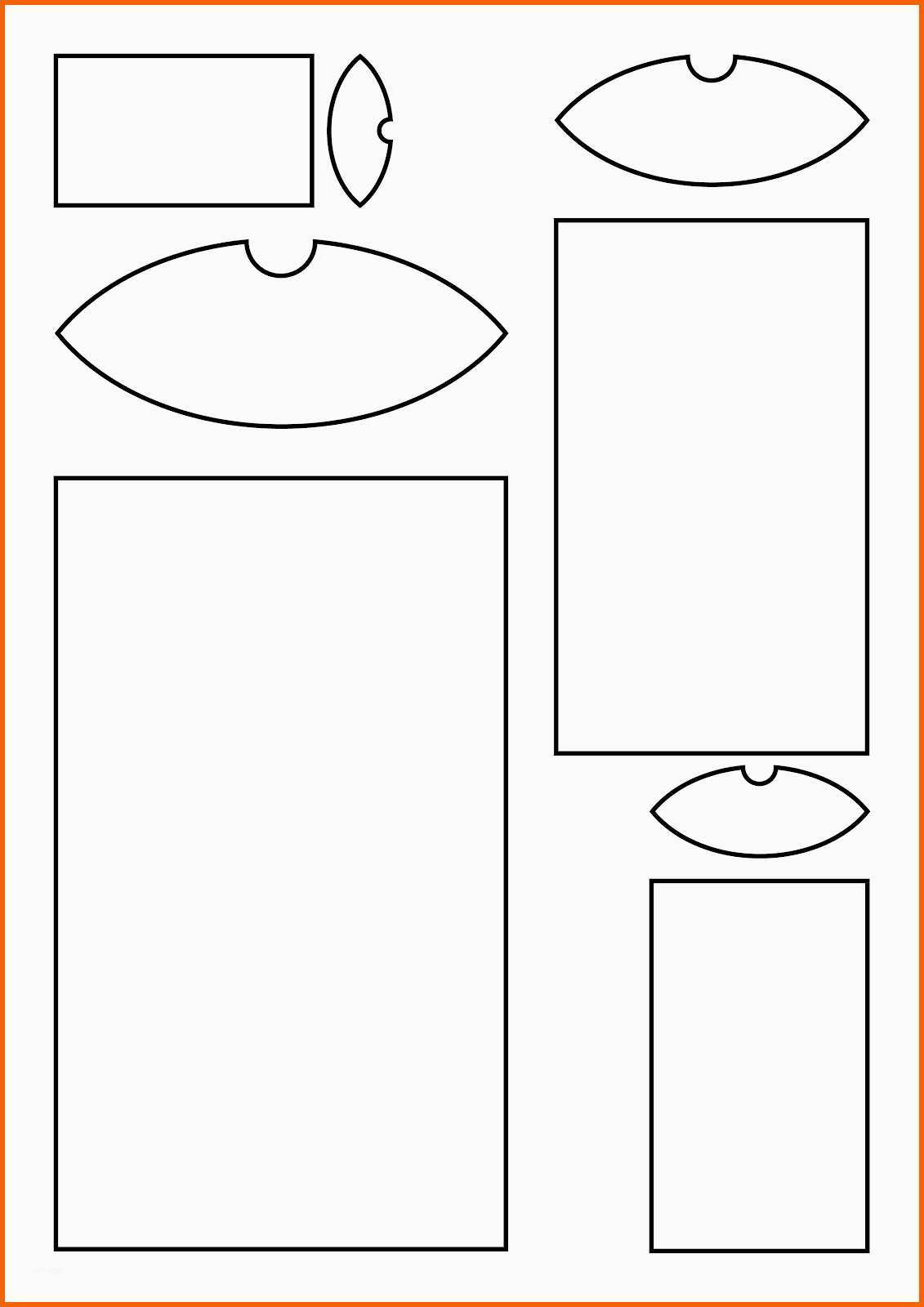 Außergewöhnlich Pillow Box Basteln Vorlage – Wohn Design