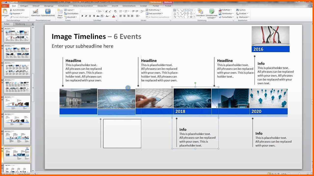 Außergewöhnlich Powerpoint Zeitstrahl Vorlage