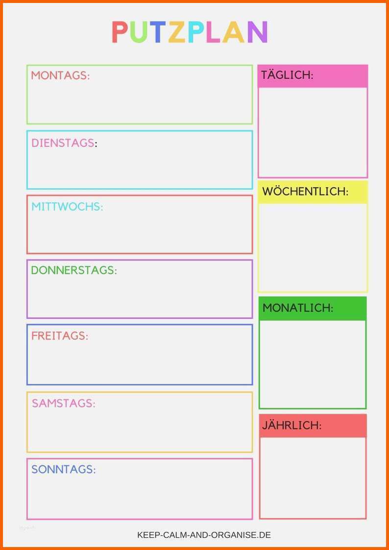 Außergewöhnlich Putzplan Vorlage Gastronomie Inspiration Fantastisch Wc