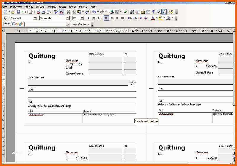 Außergewöhnlich Quittung Ohne Mwst Vorlage Gut Quittungsvorlage Schweiz
