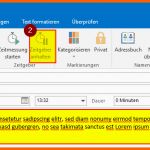 Außergewöhnlich Telefonnotiz Outlook so Nutzen Sie Versteckte