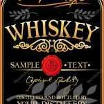 Außergewöhnlich Whisky Etikett — Stockvektor © Tribaliumivanka