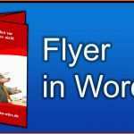 Außergewöhnlich Word Vorlage Flyer 3 Spaltig – Vorlagen Kostenlos