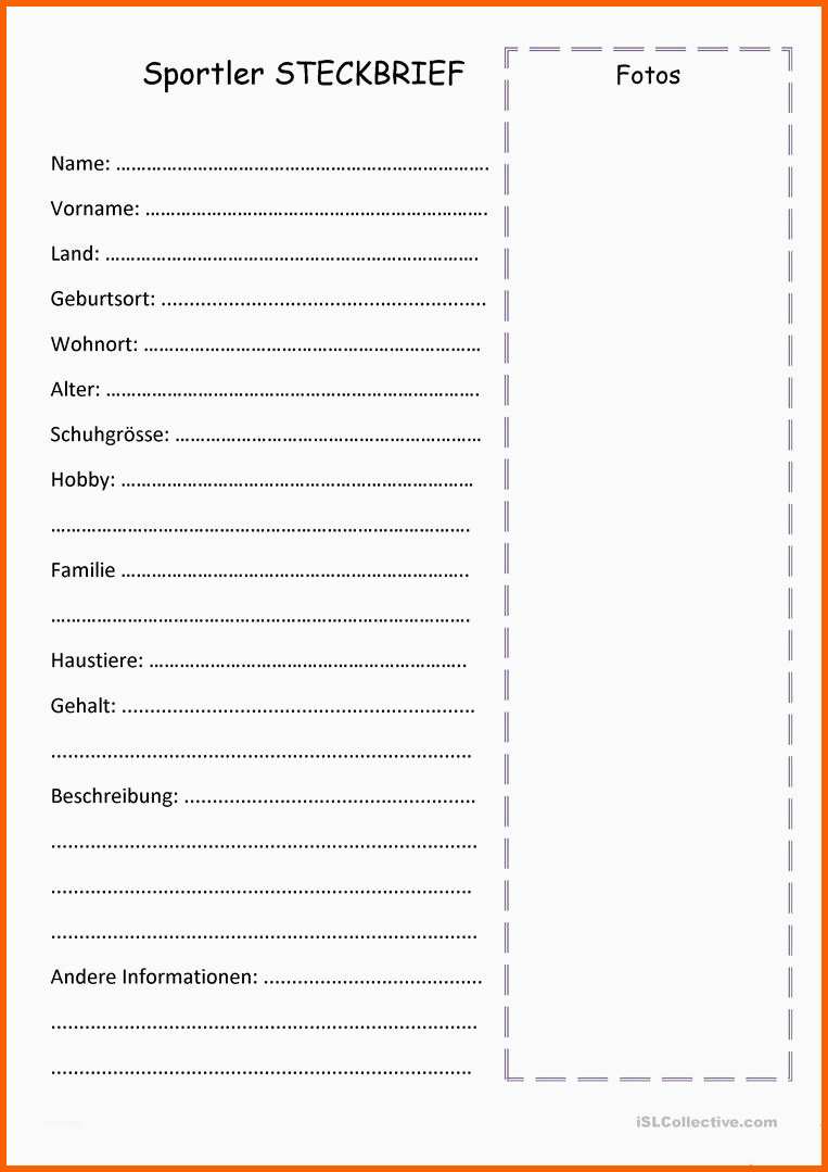 Ausgezeichnet 12 Vorlage Steckbrief Kinder 1 Ausgezeichnet 12 Vorlage Steckbrief Kinder