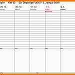 Ausgezeichnet 12 Wochenplan Vorlage Excel