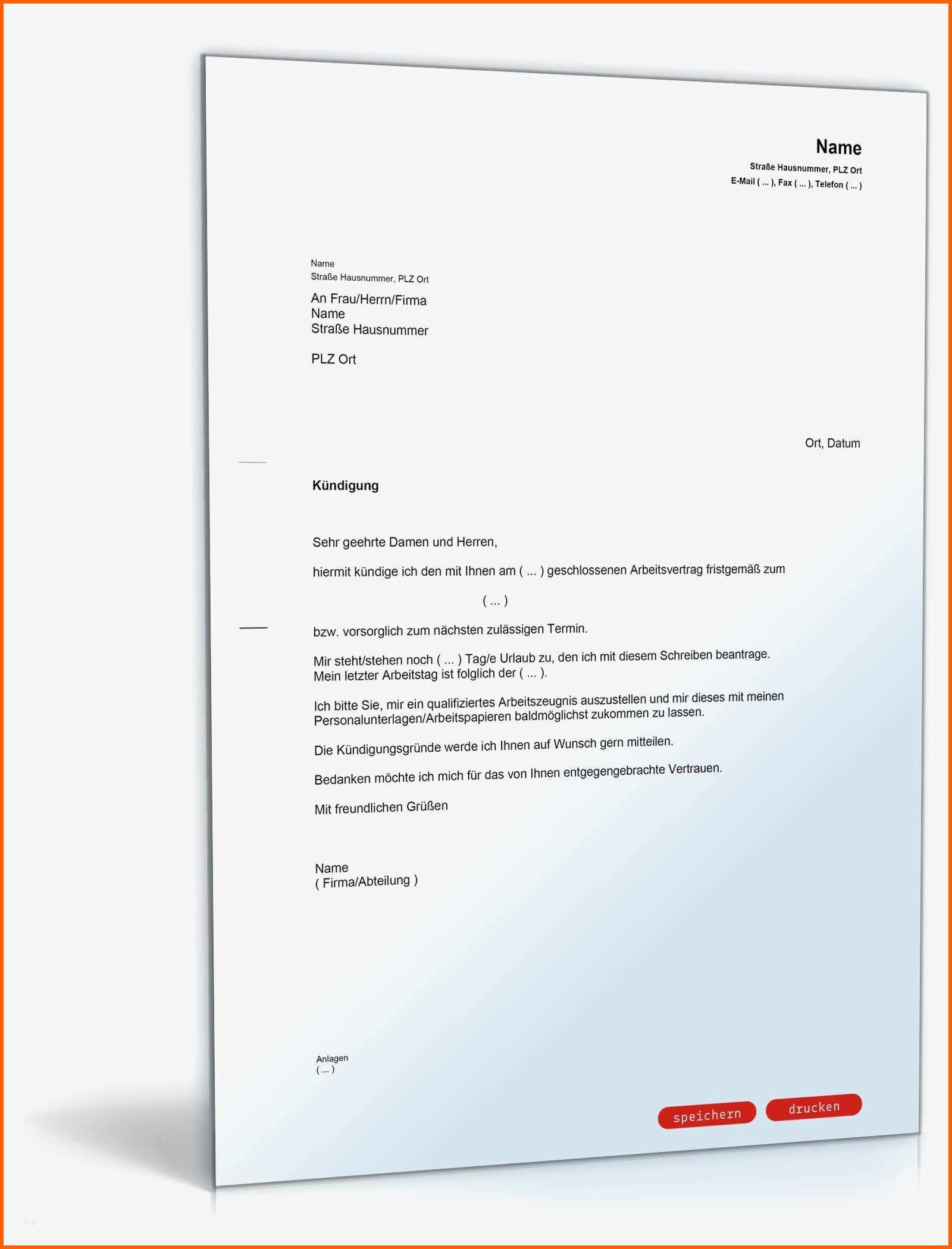 Ausgezeichnet 20 Kündigung Geringfügige Beschäftigung Muster