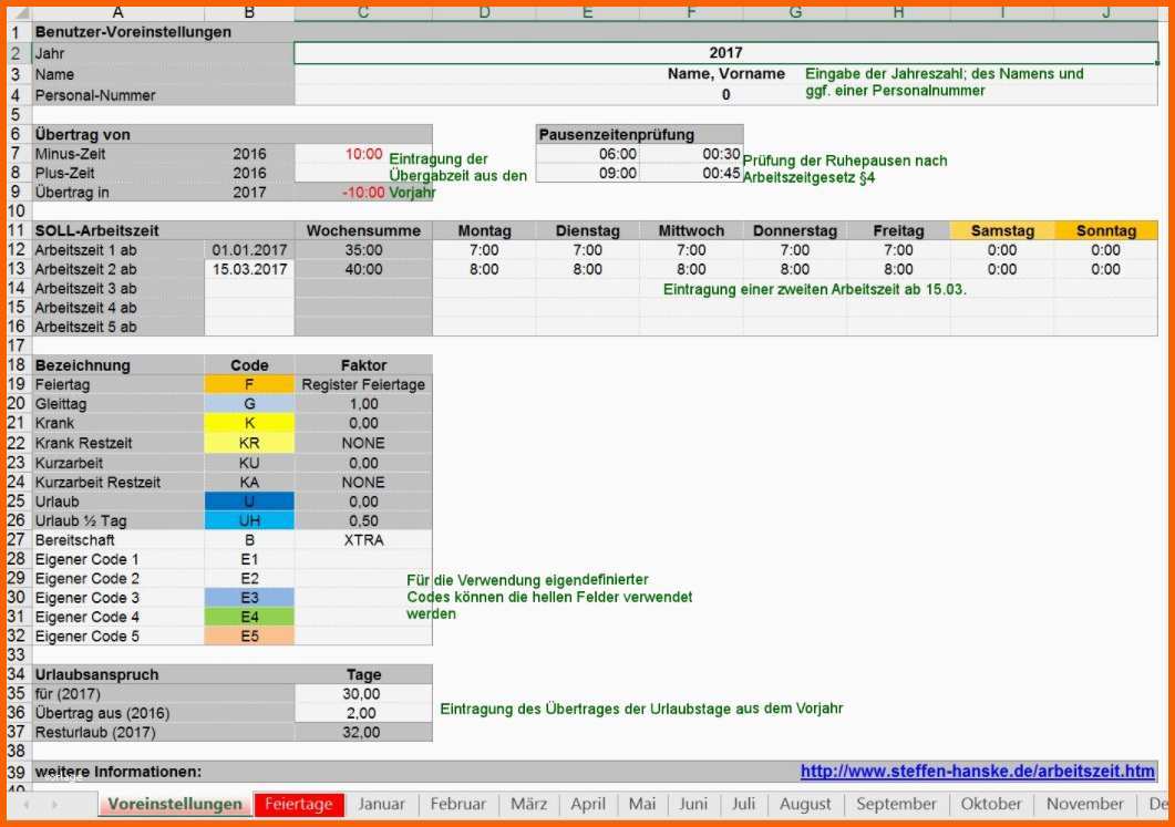 Ausgezeichnet Arbeitszeiterfassung Für Excel Download Chip