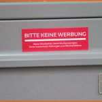 Ausgezeichnet Bitte Keine Werbung Kostenlose Aufkleber Als Vorlage Zum