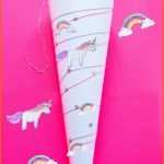 Ausgezeichnet Diy Einhorn SchultÜte Basteln