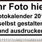 Ausgezeichnet Fotokalender 2017 Als Word Vorlagen Zum Ausdrucken