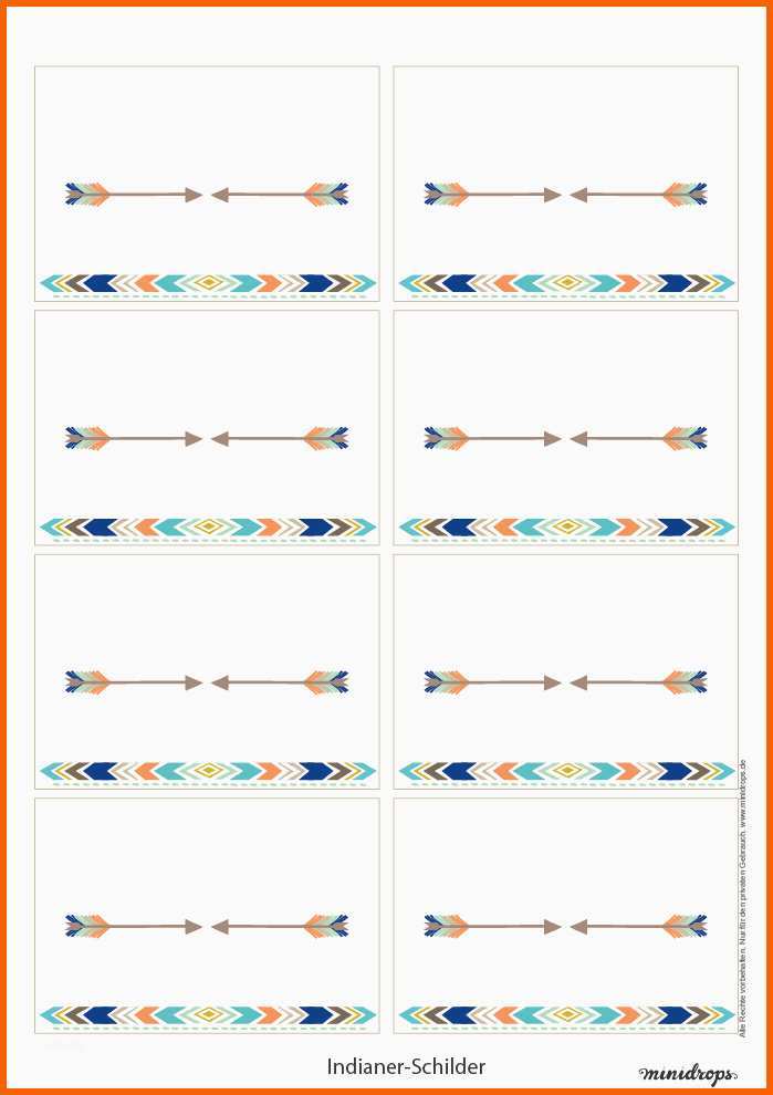 Ausgezeichnet Indianerparty Printables