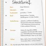 Ausgezeichnet Lustiger Steckbrief Vorlage Inspiration Steckbrief