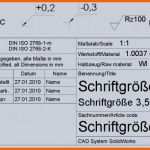 Ausgezeichnet Schriftfeld Technische Zeichnung Vorlage A3 Schriftfeld