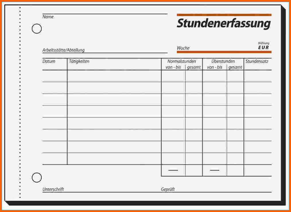 Ausgezeichnet Stundennachweis Vorlage Gratis Download Bewundernswert
