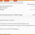 Ausgezeichnet T Mobile Kündigung Vorlage Download