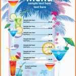 Ausgezeichnet Template Designs Of Cocktail Menu Royalty Free Vector Image