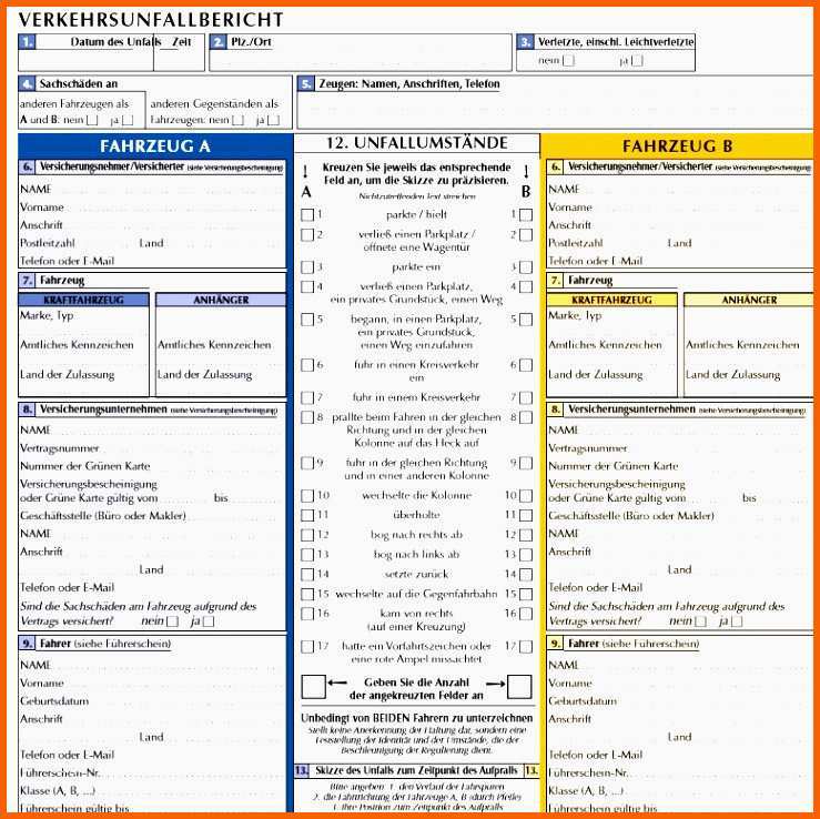 Unfallbericht Schreiben Klasse 6 Arbeitsblätter Pdf Unfallbericht