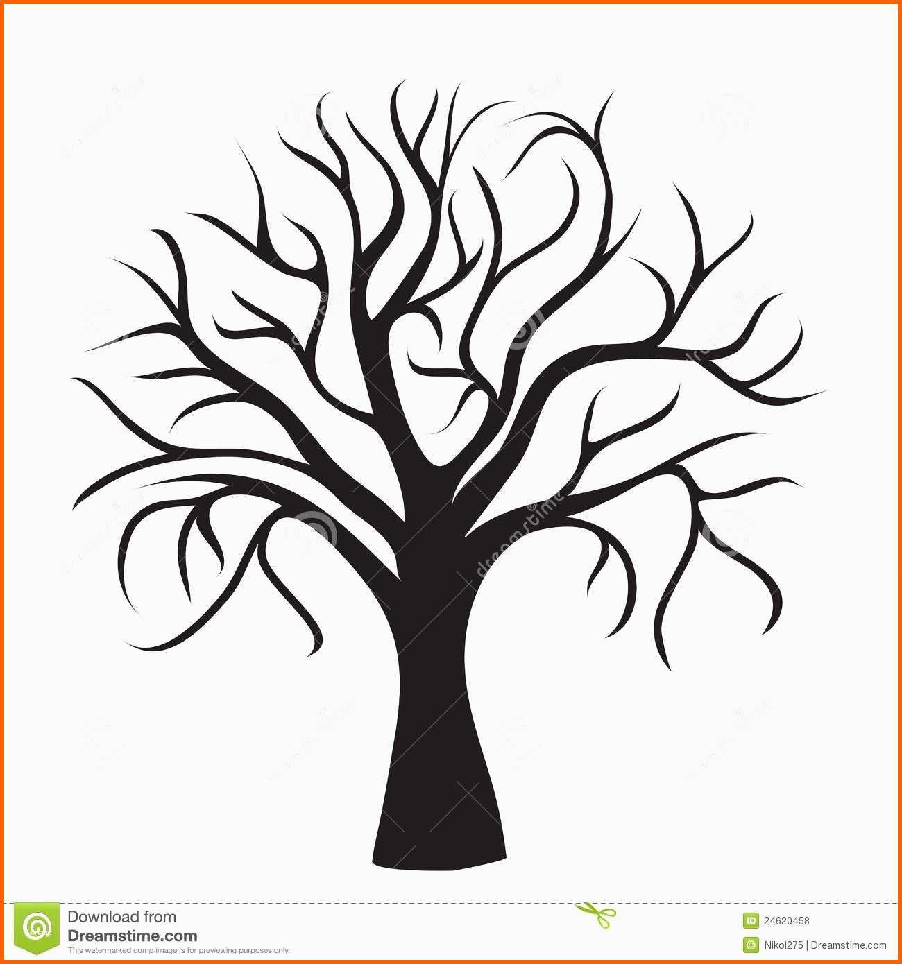Ausgezeichnet Vorlage Baum Vorlagen Templates Schablonen