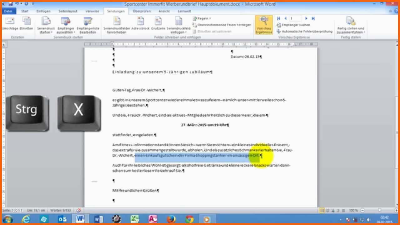 Ausgezeichnet Word 2010 Geschäftlicher Din Brief 5008 Vorlage T9