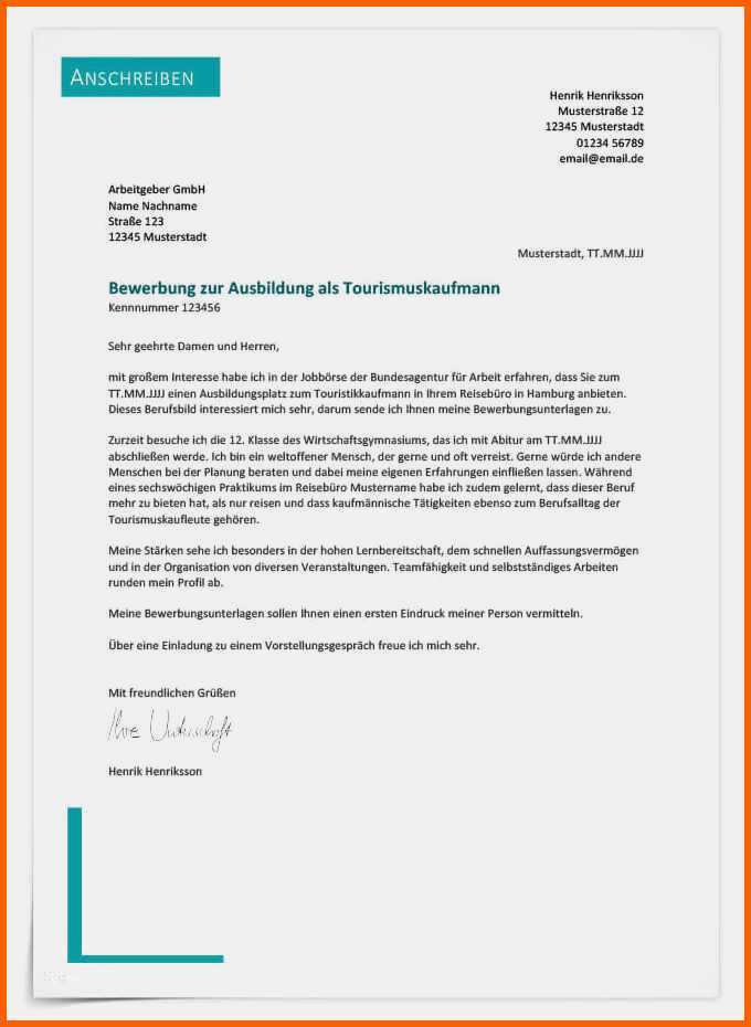 Ausnahmsweise 11 Initiativbewerbung Muster Vorlage Kostenlos