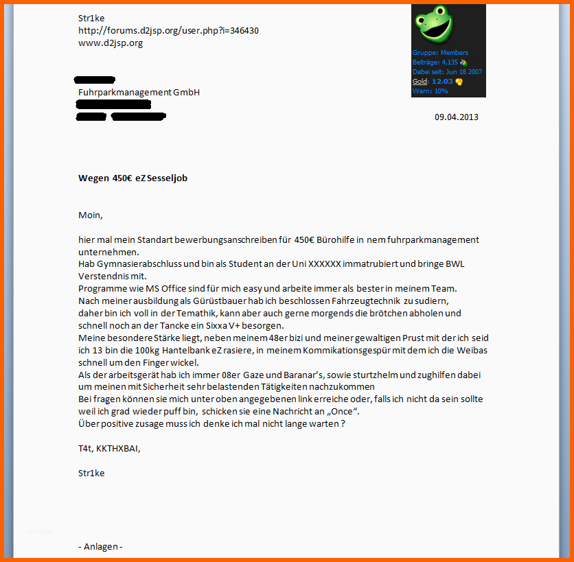 Ausnahmsweise 14 Bewerbung Muster Lagerarbeiter