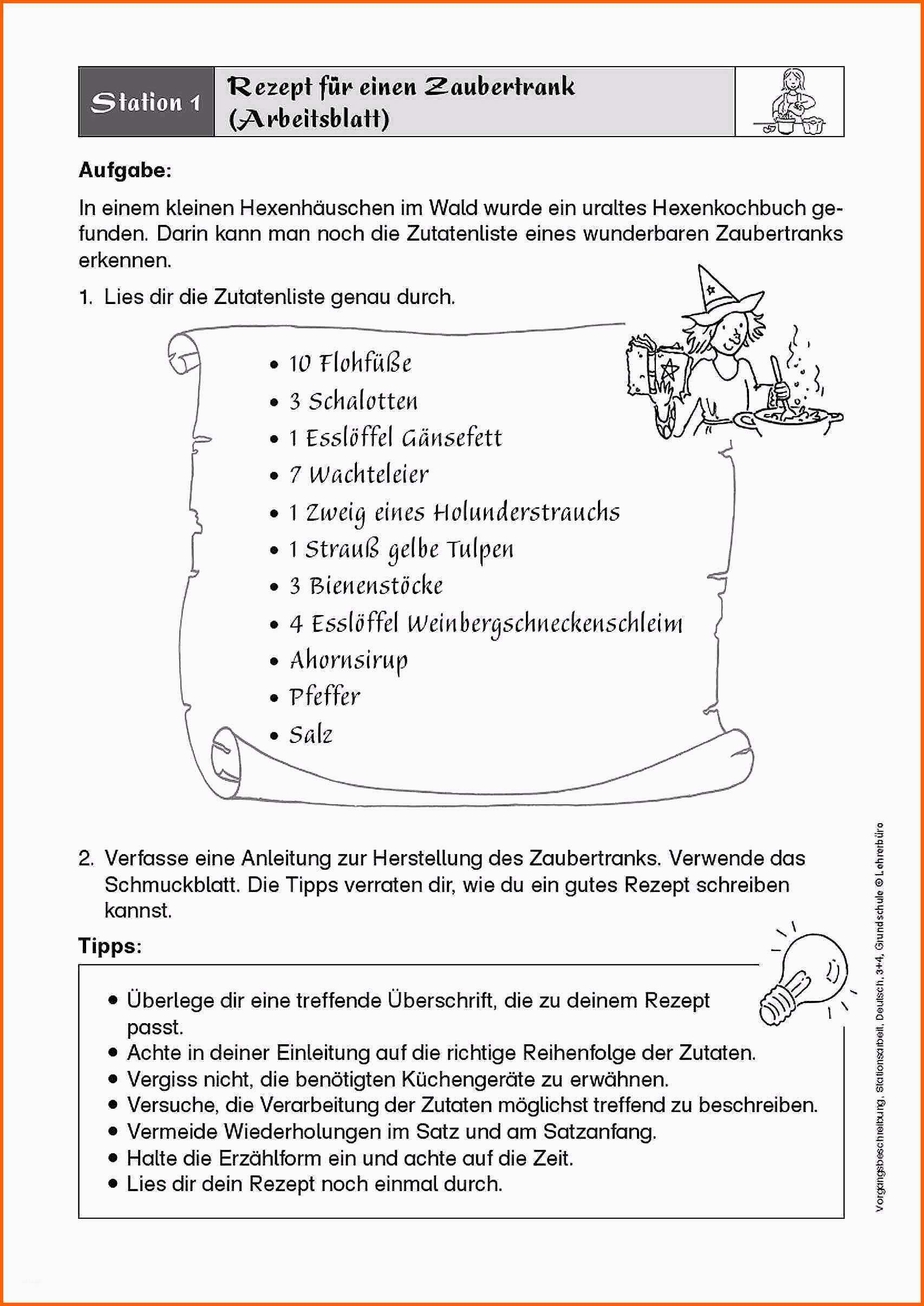 Ausnahmsweise 15 Rezeptvorlagen