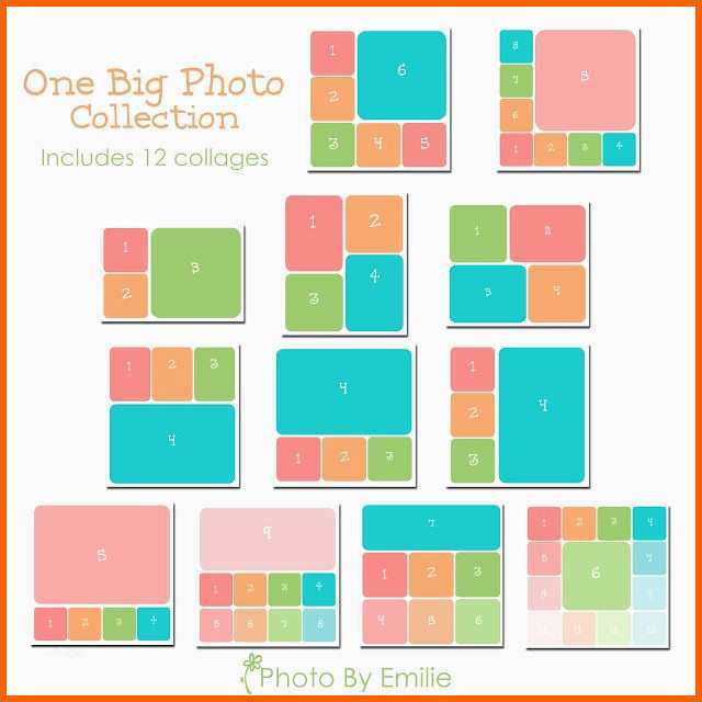 Ausnahmsweise 28 Besten Free Collage Templates Bilder Auf Pinterest
