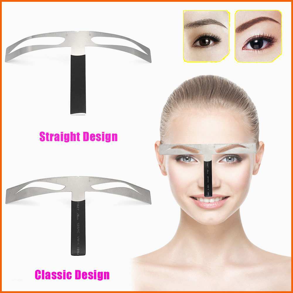 Ausnahmsweise Augenbrauen Schablone Eyebrow Template Tattoo Permanent