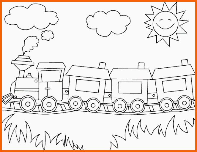 Ausnahmsweise Ausmalbilder Eisenbahn – Ausmalbilder Für Kinder