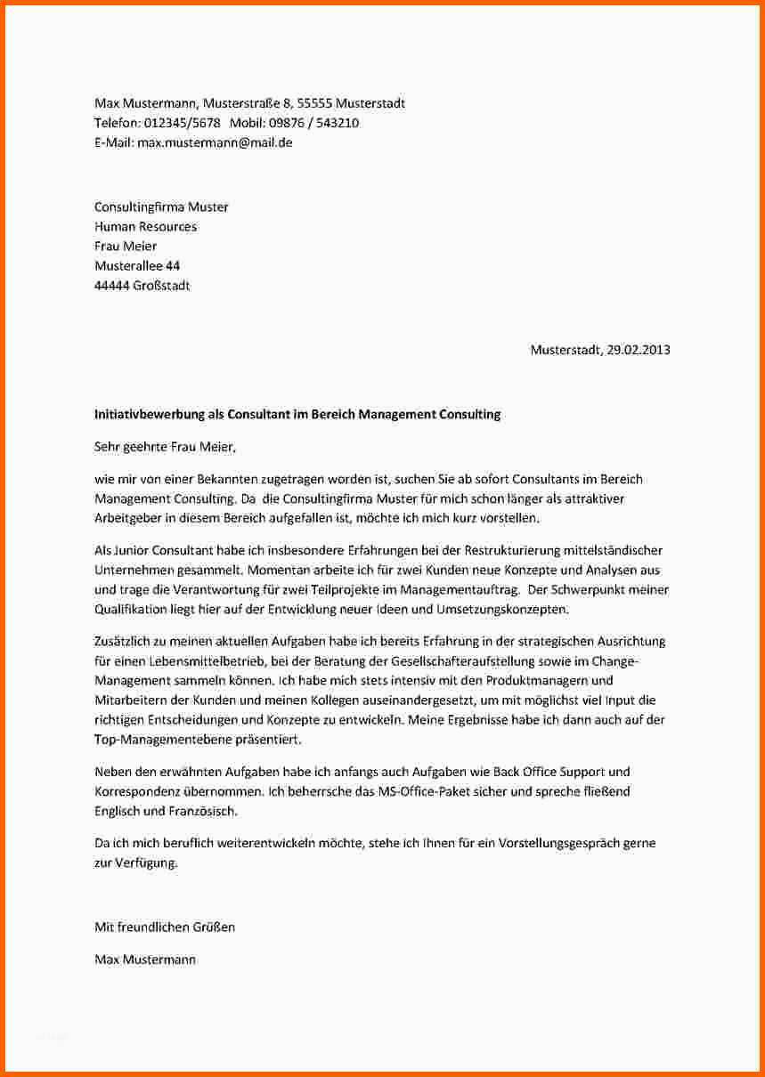 Ausnahmsweise Basic Bewerbung Schülerpraktikum Anschreiben Muster