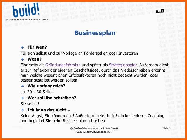 Ausnahmsweise Basisinformationen Zur Unternehmensgründung