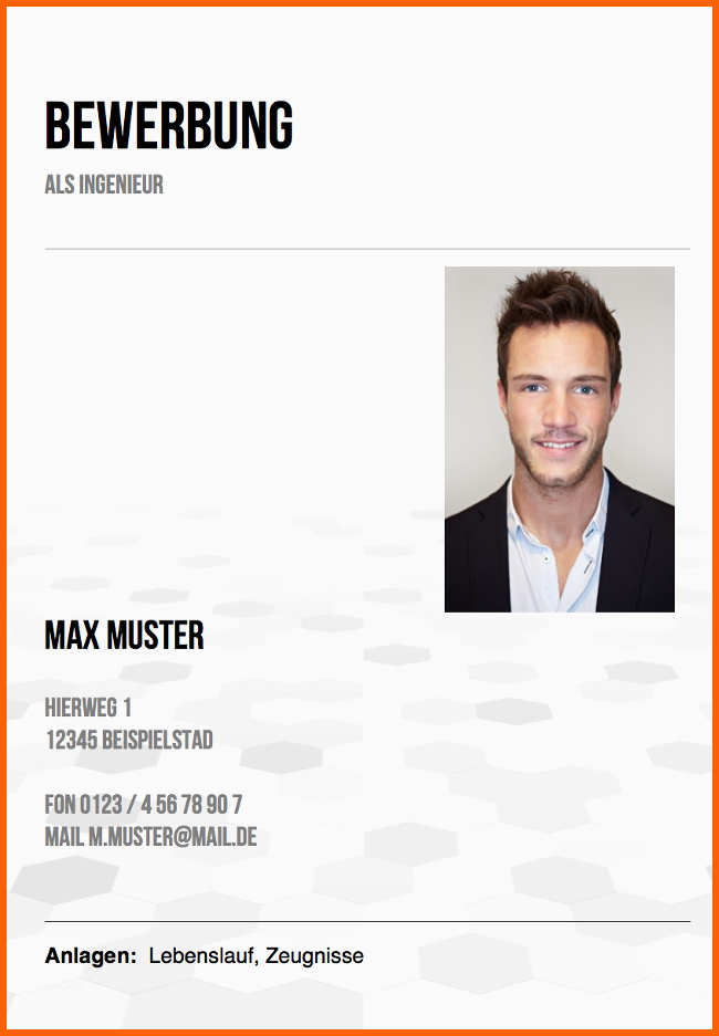 Ausnahmsweise Deckblatt Bewerbung Tipps Und Gratis Vorlagen