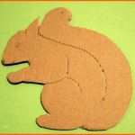 Ausnahmsweise Eichhörnchen Basteln Mit Holz Oder Pappe
