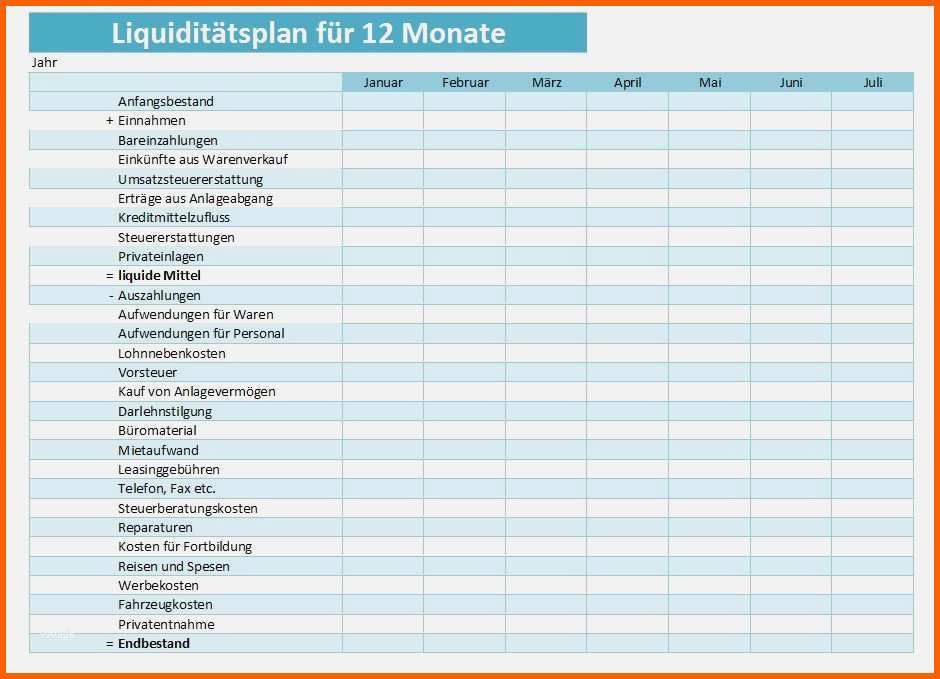 Ausnahmsweise Einnahmen Ausgaben Vorlage Zum Ausdrucken Inspiration