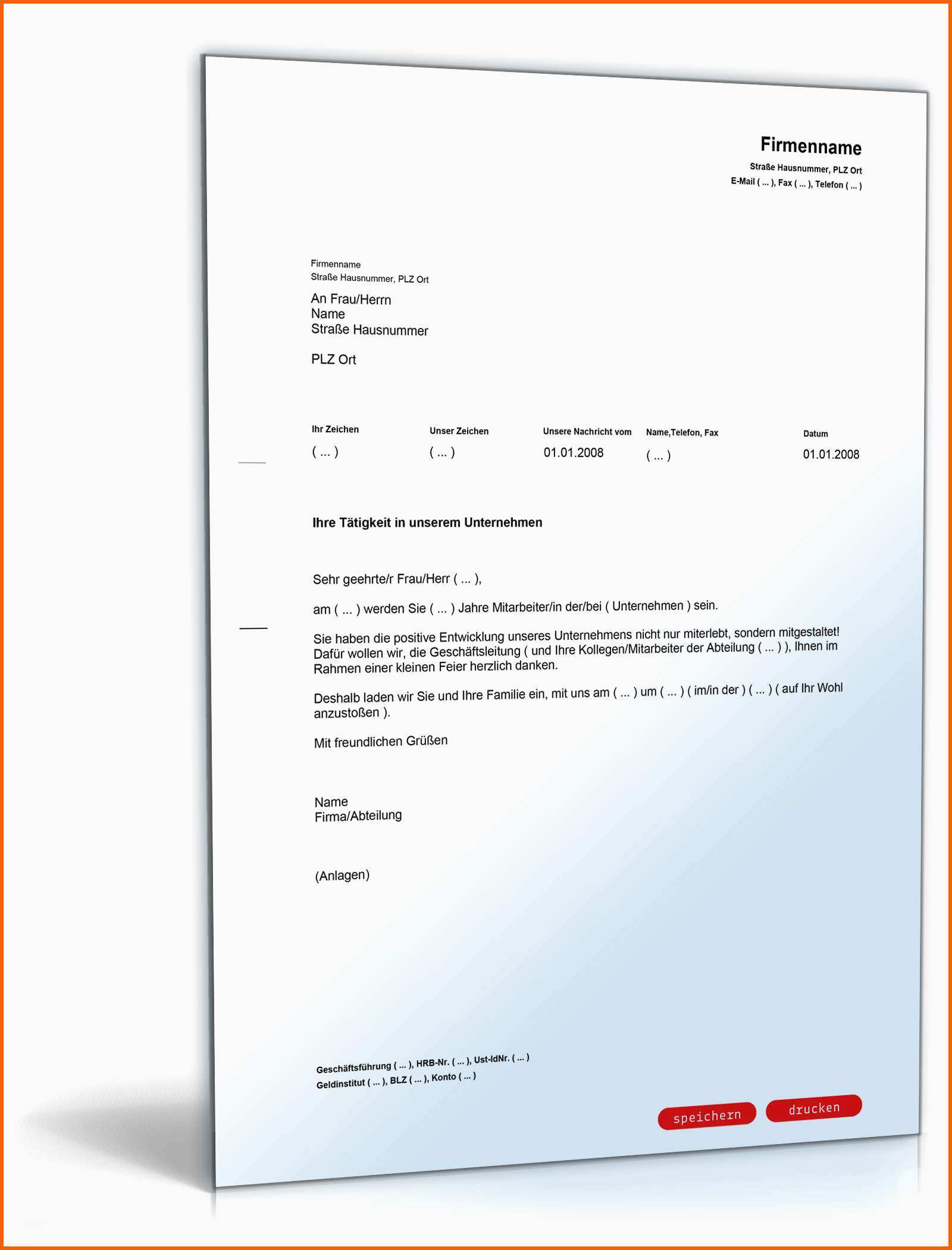 Ausnahmsweise Gratulation Langjähriger Mitarbeiter