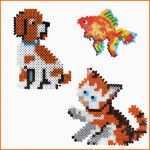 Ausnahmsweise Hund Katze Fisch Bügelperlen Dog Cat Fish Hama Perler