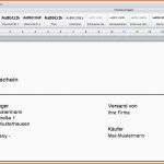 Ausnahmsweise Lieferschein Vorlage Bzw Muster Word