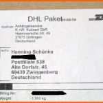 Ausnahmsweise Paket Bekommen