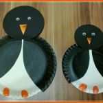 Ausnahmsweise Pinguin Basteln Vorlage Luxus Papptellertiere Beste