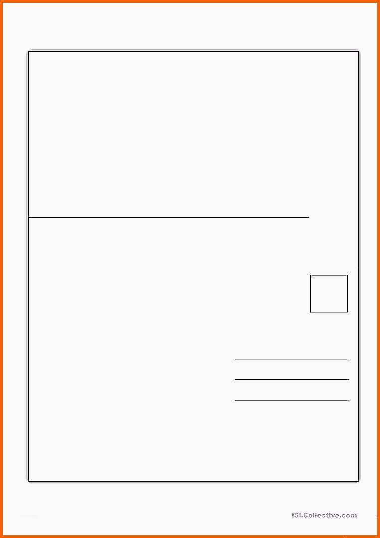 Ausnahmsweise Postkarte Vorlage Wunderbare Postkarte Vorlage