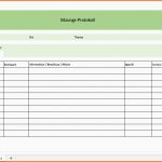 Ausnahmsweise Protokollvorlage Als Muster