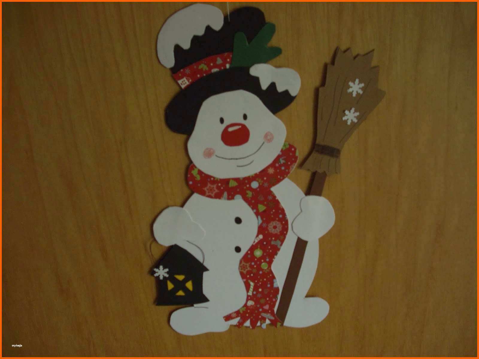 Ausnahmsweise Schneemann Basteln Vorlage Süß Ute S Papierwelt