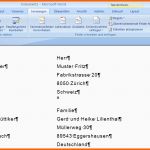 Ausnahmsweise Serienbrief Etiketten In Word 2007 Erstellen