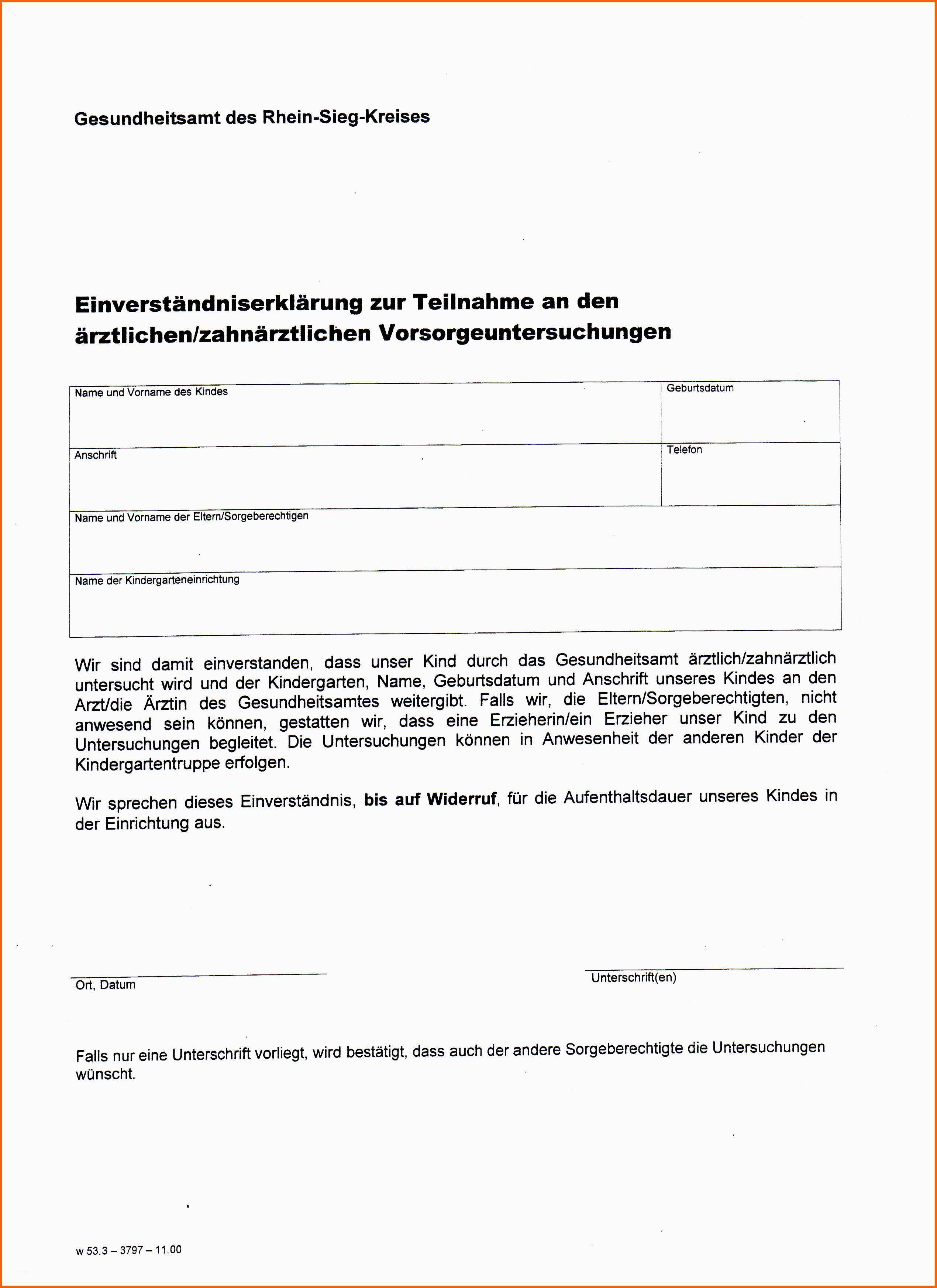 Ausnahmsweise Untersuchung