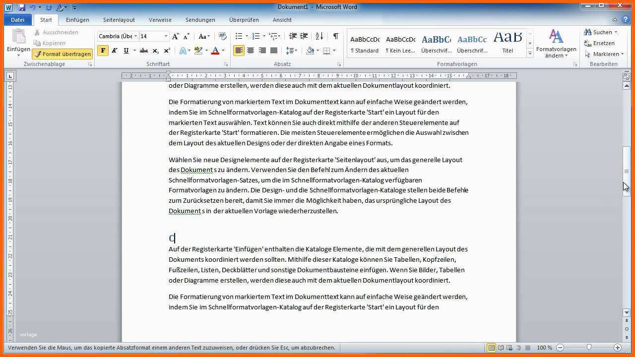 Ausnahmsweise Word 2010 Inhaltverzeichnis Erstellen Und Einfügen