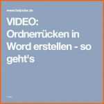 Ausnahmsweise Word Vorlage ordnerrücken – Kostenlos Vorlagen