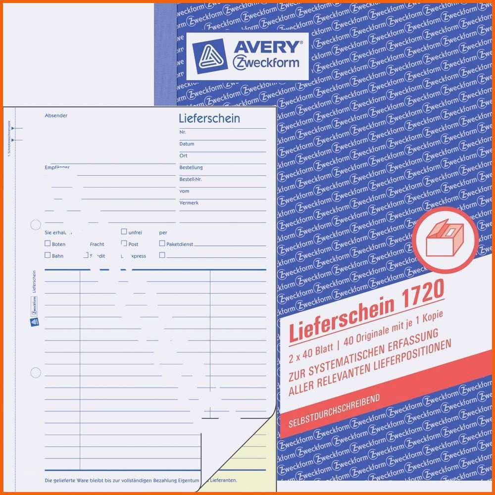 Ausnahmsweise Zweckform Vorlagen