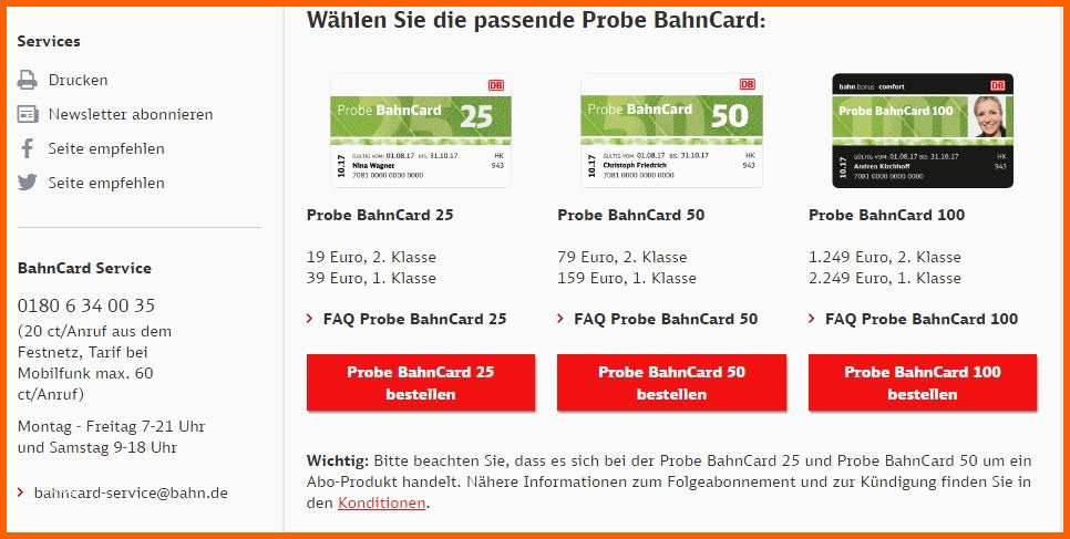 Beeindruckend Bahncard Kündigen